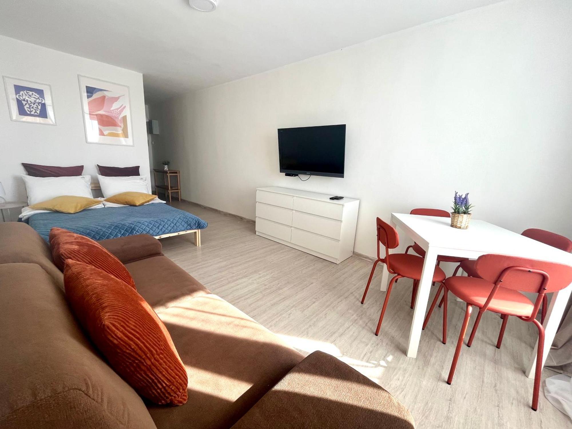Agapella Apartamenty- Studio Arena Gdansk Luaran gambar